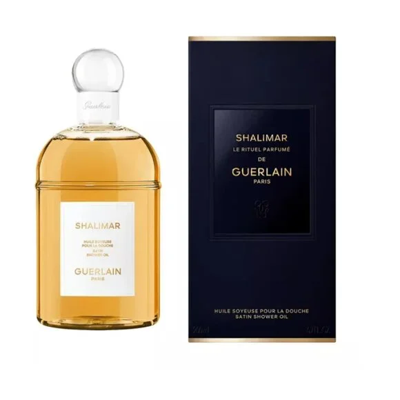 Guerlain Paris Shalimar Satin Shower Oil Bergamot-Full 200ml,6.7oz-BOXED-NEW - Picture 8 of 12